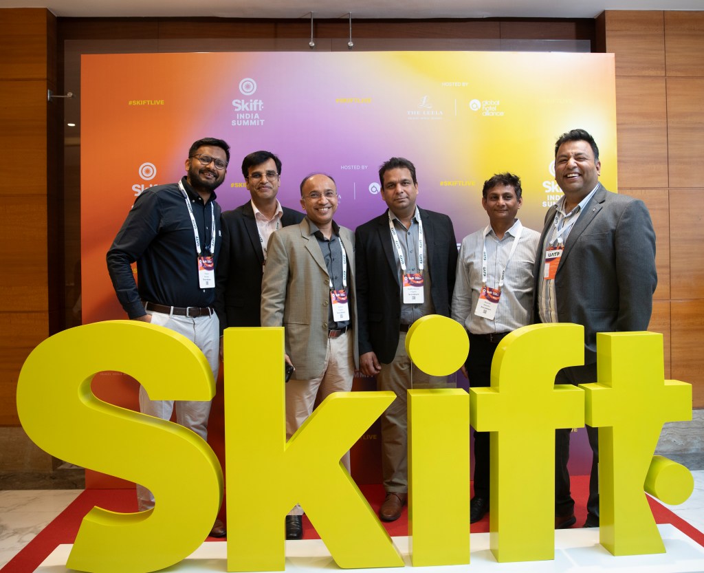 team collaboration at Skift India Forum